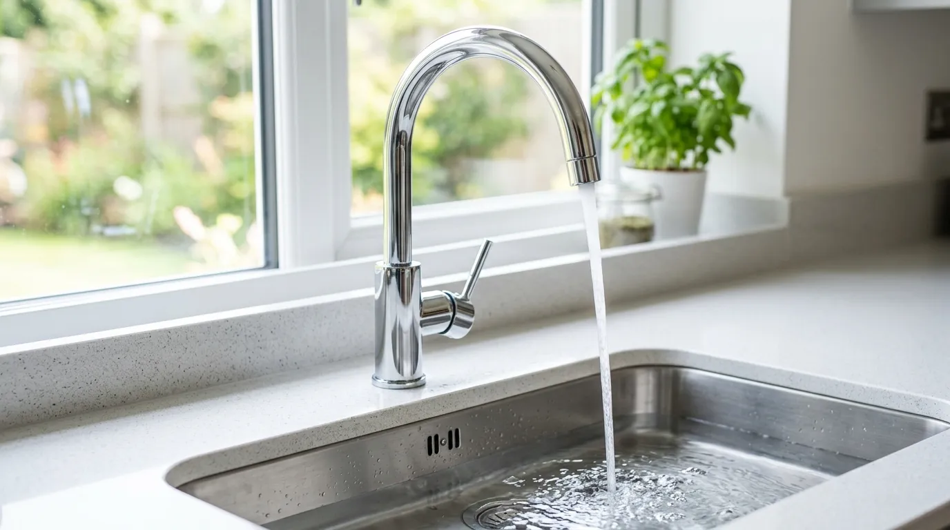 Local Plumbing Master Pros same day plumber fixing a faucet in Orem, UT
